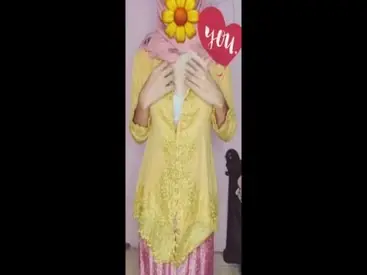 Ukhti Kebaya Pink Sengaja Live Menggoda